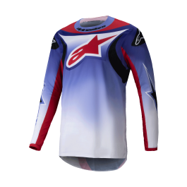Alpinestars Motocross Jersey Fluid Wurx - Purple / Red