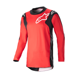 Alpinestars Motocross Jersey Racer Hoen - Mars Red / Black