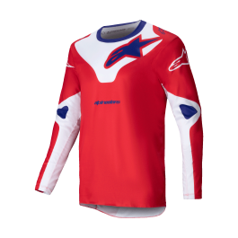 Alpinestars Motocross Jersey Racer Veil - Red / White