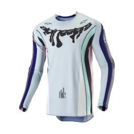 Alpinestars Motocross Jersey Techstar LE Imperial - Purple / Blue / Black