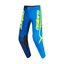 Alpinestars Motocross Pants 2026 Fluid Apex - Blue / Fluo Yellow