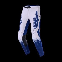 Alpinestars Motocross Pants 2026 Supertech Scenz - Light Grey / Dark Blue