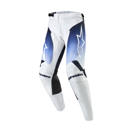 Alpinestars Motocross Pants Racer Hoen - White / Navy / Light Blue