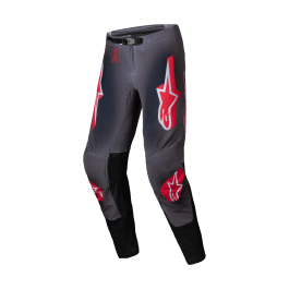 Alpinestars Motocross Pants Supertech Lipan - Smoke / Red