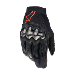 Alpinestars Motocross Gloves 2026 Megawatt - Black / Fluo Red