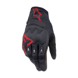 Alpinestars Motocross Gloves 2026 Techdura - Fire Red / Black