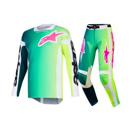 Alpinestars Motocross Gear 2026 Racer Portl - Green / White / Black