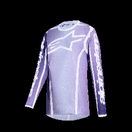 Alpinestars Women Motocross Jersey 2026 Fluid Apex - Violet / White