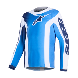 Alpinestars Youth Motocross Jersey 2026 Fluid Portl - Ucla / Blue / White
