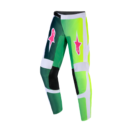 Alpinestars Youth Motocross Pants 2026 Fluid Portl - Green / White / Black