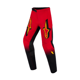 Alpinestars Youth Motocross Pants 2026 Supertech Scenz - Red / Black / Yellow