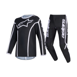 Alpinestars Youth Motocross Gear 2026 Fluid Apex - Black / Grey