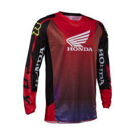 Fox Motocross Jersey 180 Honda - Multi Red