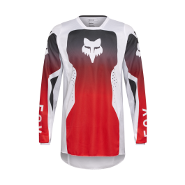 Fox Motocross Jersey 2026 180 Shield - Fluo Red
