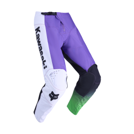 Fox Motocross Pants 2026 180 Kawasaki - Purple / White