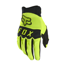 Fox Motocross Gloves Dirtpaw - Fluo Yellow