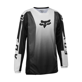 Fox Youth Motocross Jersey 180 Leed - Black / White