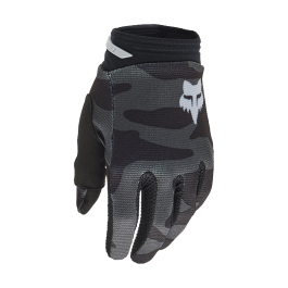 Fox Youth Motocross Gloves 2026 180 Bnkr - Black Camo