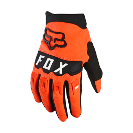 Fox Youth Motocross Gloves Dirtpaw - Fluo Orange
