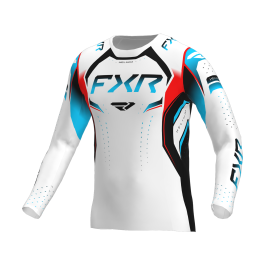 FXR Motocross Jersey 2026 Helium Edge - Ice