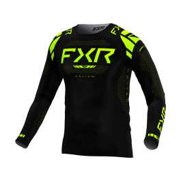 FXR Motocross Jersey 2026 Helium - Black / HiVis