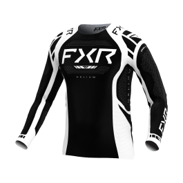 FXR Motocross Jersey 2026 Helium - Black / White