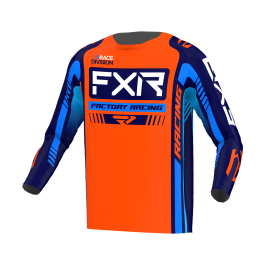 FXR Motocross Jersey Clutch Pro - Orange / Navy