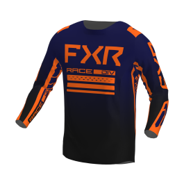 FXR Motocross Jersey Contender - Midnight / Orange