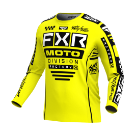 FXR Motocross Jersey Podium Gladiator - Yellow / Black