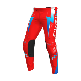 FXR Motocross Pants 2026 Clutch Pro - Red / Blue / White