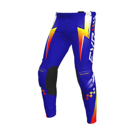 FXR Motocross Pants 2026 Clutch Pro - Royal / Yellow / Red