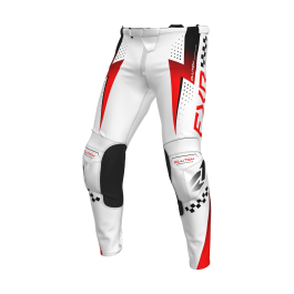 FXR Motocross Pants 2026 Clutch Pro - White / Red / Black