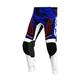 FXR Motocross Pants Clutch - Blue Camo / Red