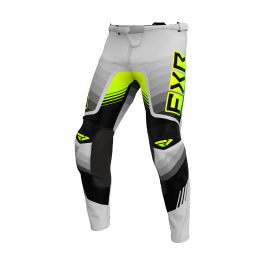 FXR Motocross Pants Clutch Pro - Grey / HiVis