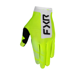 FXR Motocross Gloves 2026 Pro-Fit Air - HiVis / White
