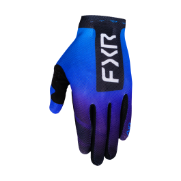 FXR Motocross Gloves 2026 Pro-Fit Air - Black / Purple / Blue