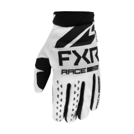 FXR Motocross Gloves Reflex - White / Black