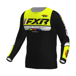 FXR Youth Motocross Jersey 2026 Apex - HiVis