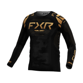 FXR Youth Motocross Jersey Helium - Texas Tea