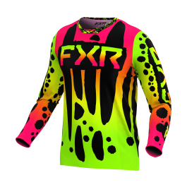 FXR Youth Motocross Jersey Podium - Frogger