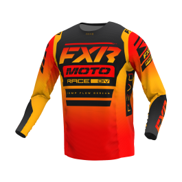 FXR Youth Motocross Jersey Revo Comp - Tequila Sunrise