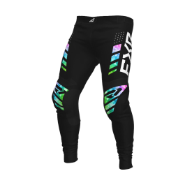 FXR Youth Motocross Pants Podium - Acid Rain