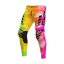 FXR Youth Motocross Pants Podium - Acid Sherbert