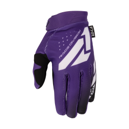 FXR Youth Motocross Gloves 2026 Reflex - Purple / White