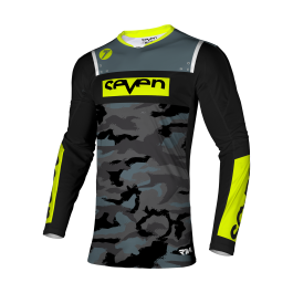Seven Motocross Jersey Rival Barrack - Black