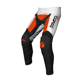 Seven Motocross Pants Vox Aperture - White / Orange