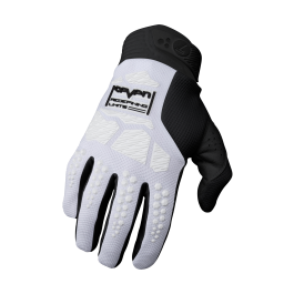 Seven Motocross Gloves Rival Ascent - White / Black