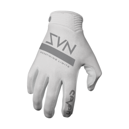 Seven Motocross Gloves Zero Contour - White