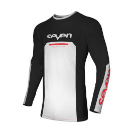 Seven Youth Motocross Jersey Vox Phaser - Black