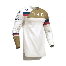 Thor Motocross Jersey 2026 Sportmode Leaque - White / Copper